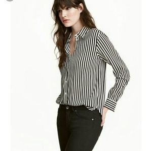 NWT || H&M || Striped Button Down
